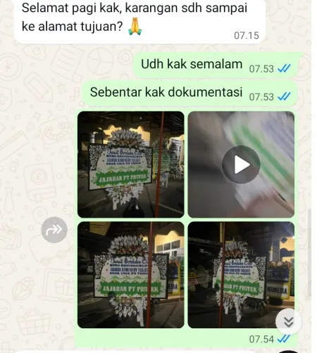 Pengiriman Papan Bunga Selamat Sudimoro Purworejo