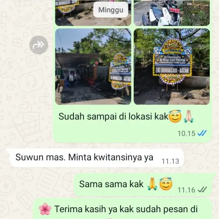 Pengiriman Papan Bunga Duka Sudimoro Purworejo