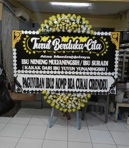Papan Bunga Duka Sudimoro Purworejo